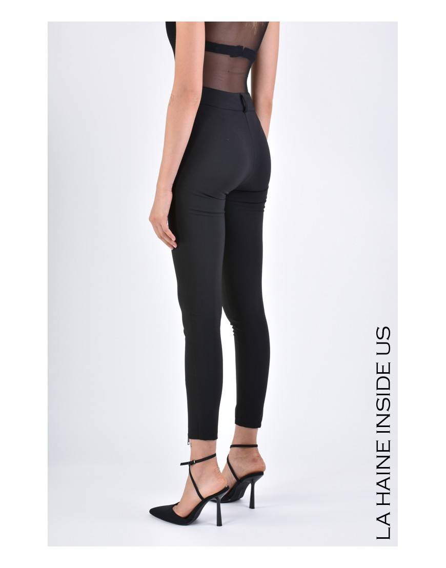 La haine inside us 4B LW693 PANTALONE Nero Online Outlet