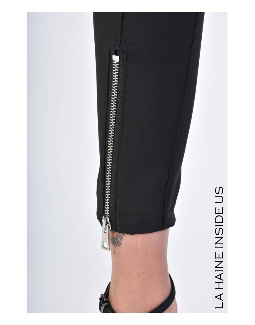 La haine inside us 4B LW693 PANTALONE Nero Online Outlet
