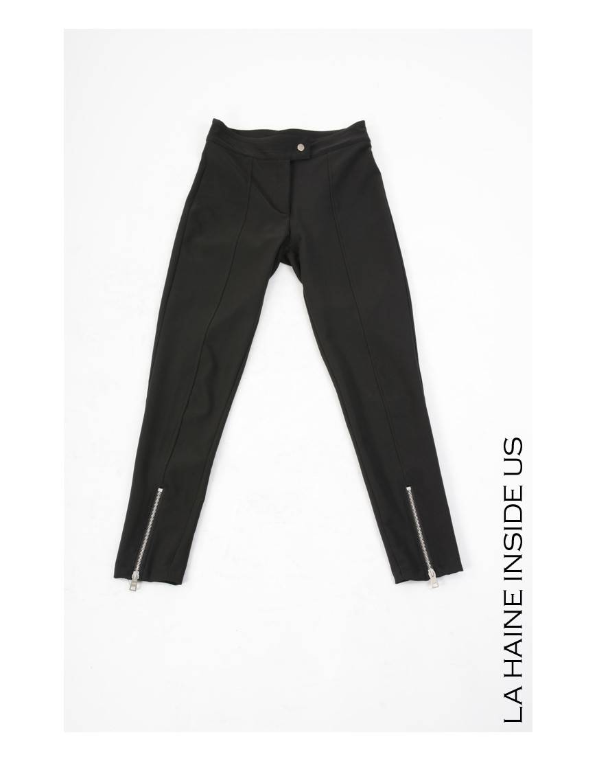 La haine inside us 4B LW693 PANTALONE Nero Online Outlet