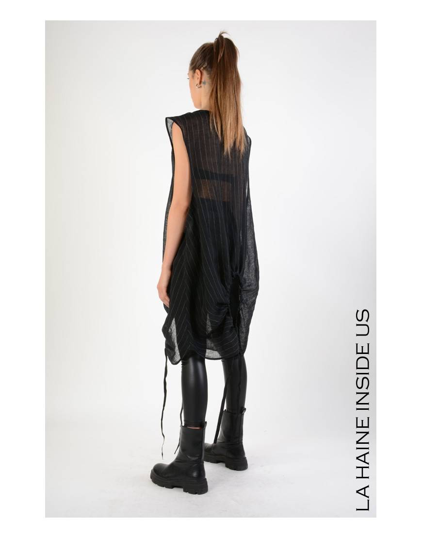 La haine inside us 4B LW701 BLUSA Nero Nuovi prodotti