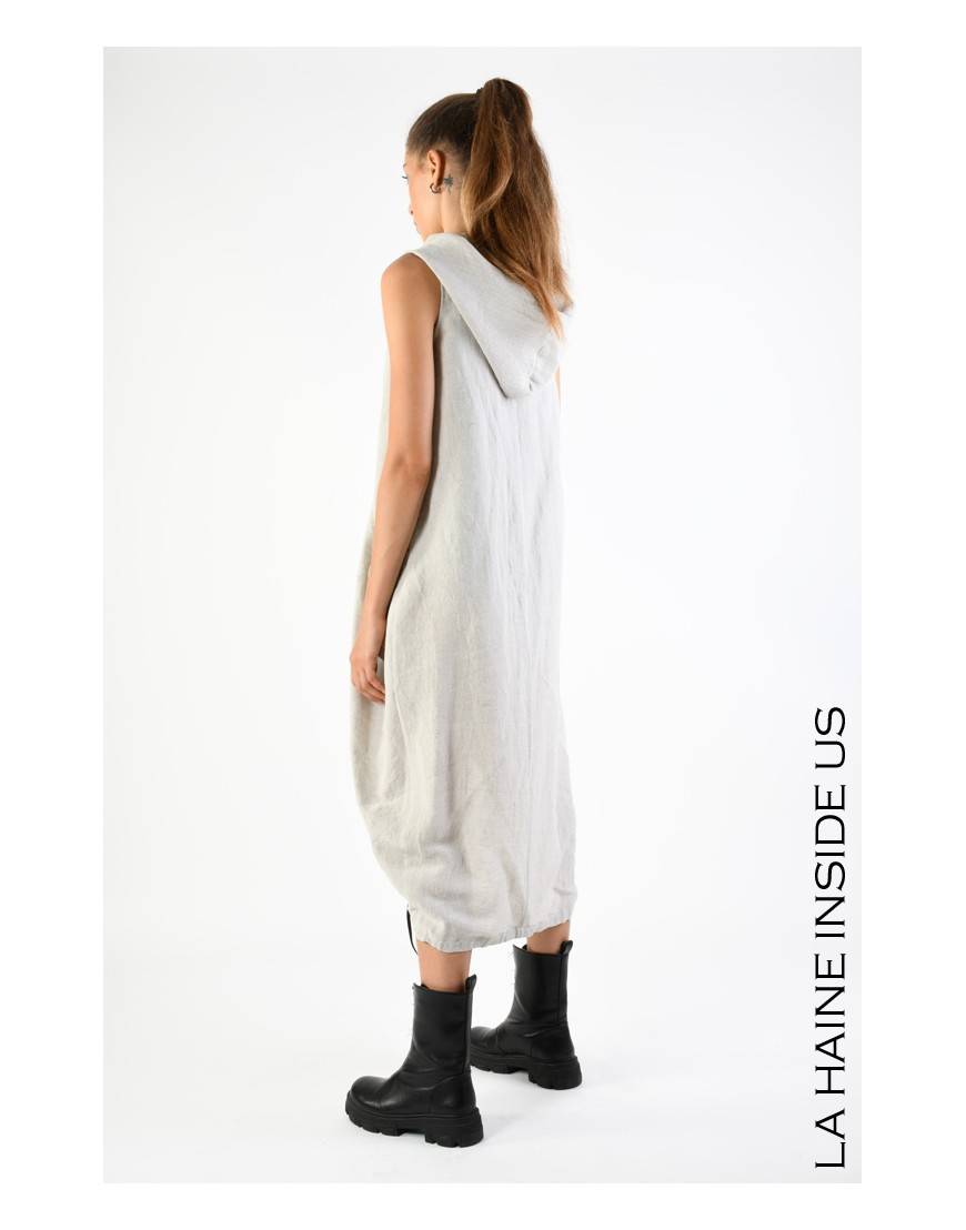 La haine inside us 4B LW782 ABITO/GILET Sabbia Rilascio limitato