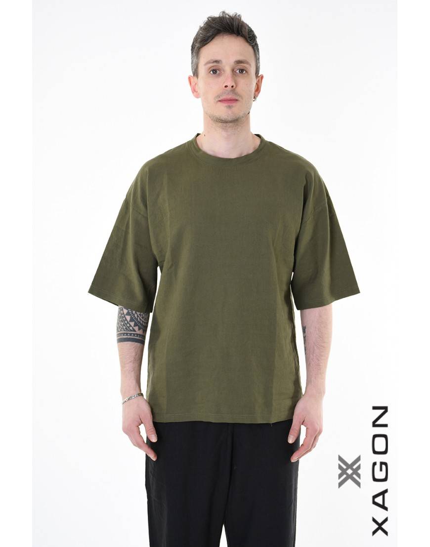 La haine inside us T-SHIRT 2JX2557 Verde Only for today