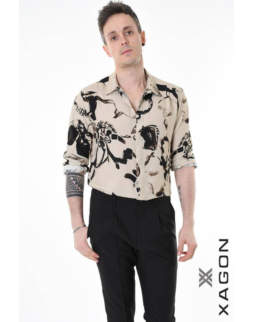 La haine inside us CAMICIA V3939B Unico Sostegno trimestrale
