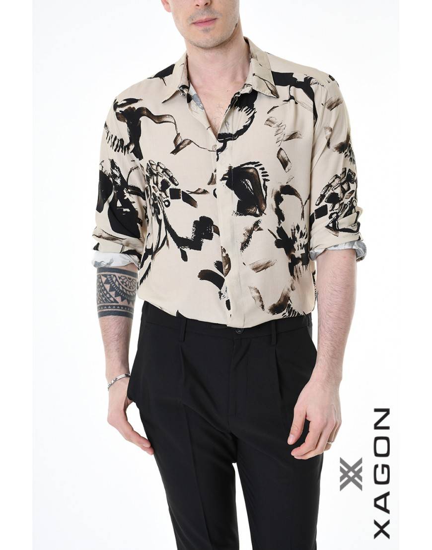 La haine inside us CAMICIA V3939B Unico Sostegno trimestrale