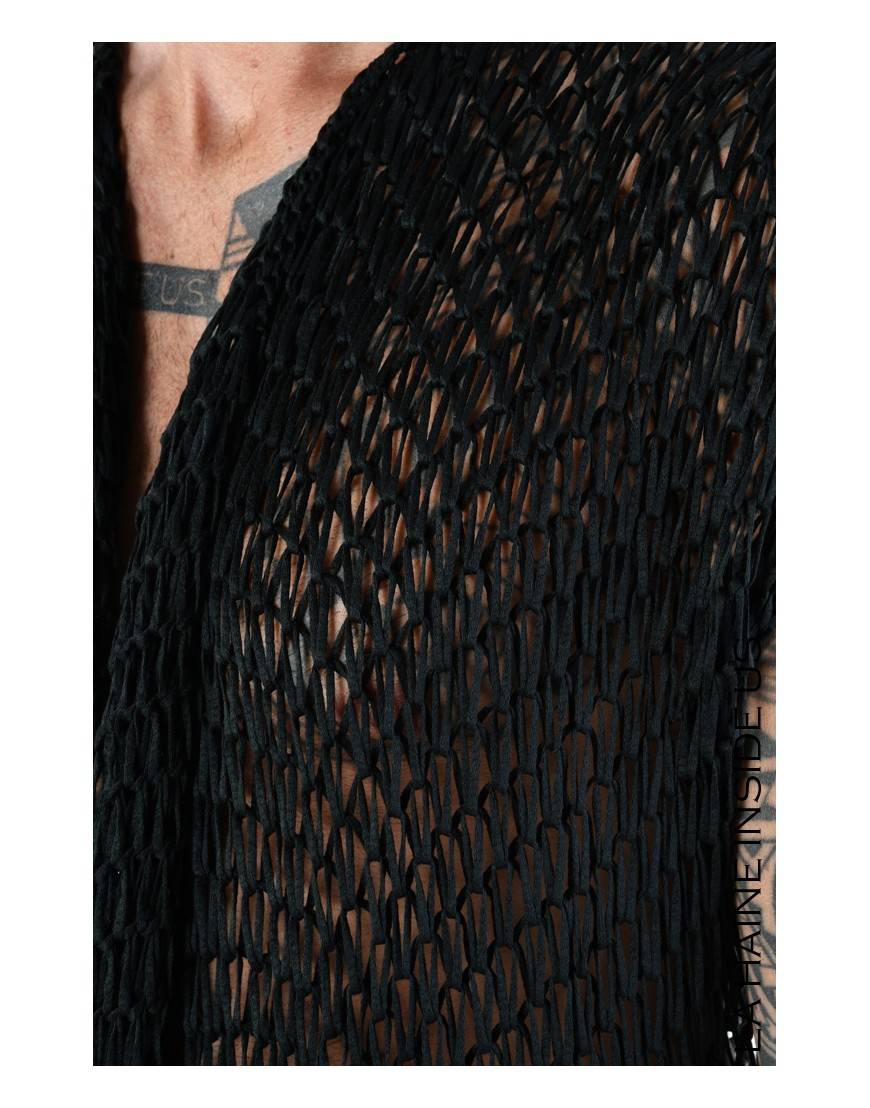 La haine inside us 4J LW775 CARDIGAN UNISEX U Nero I Più Venduti