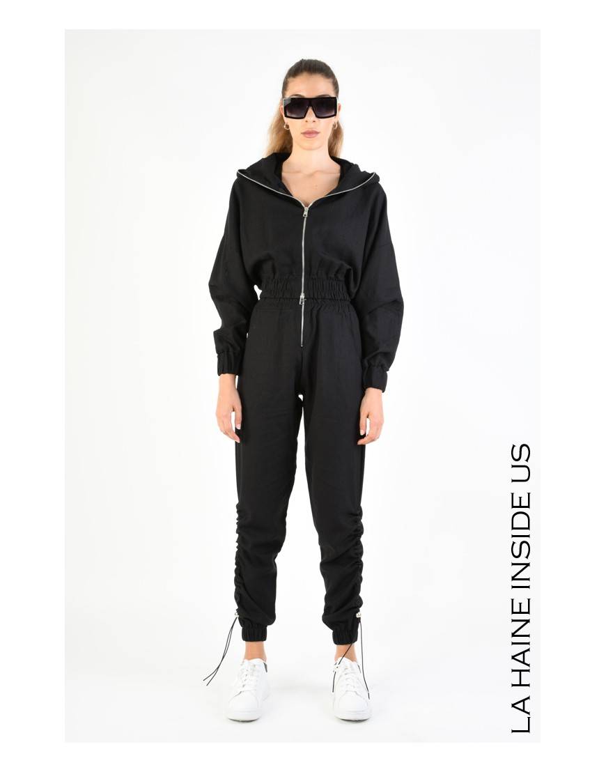 La haine inside us 4M LW674 BOMBER Nero Spedizione gratuita