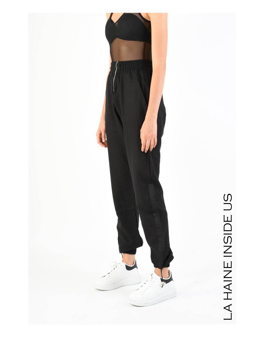 La haine inside us 4M LW755 PANTALONE Nero Black Friday