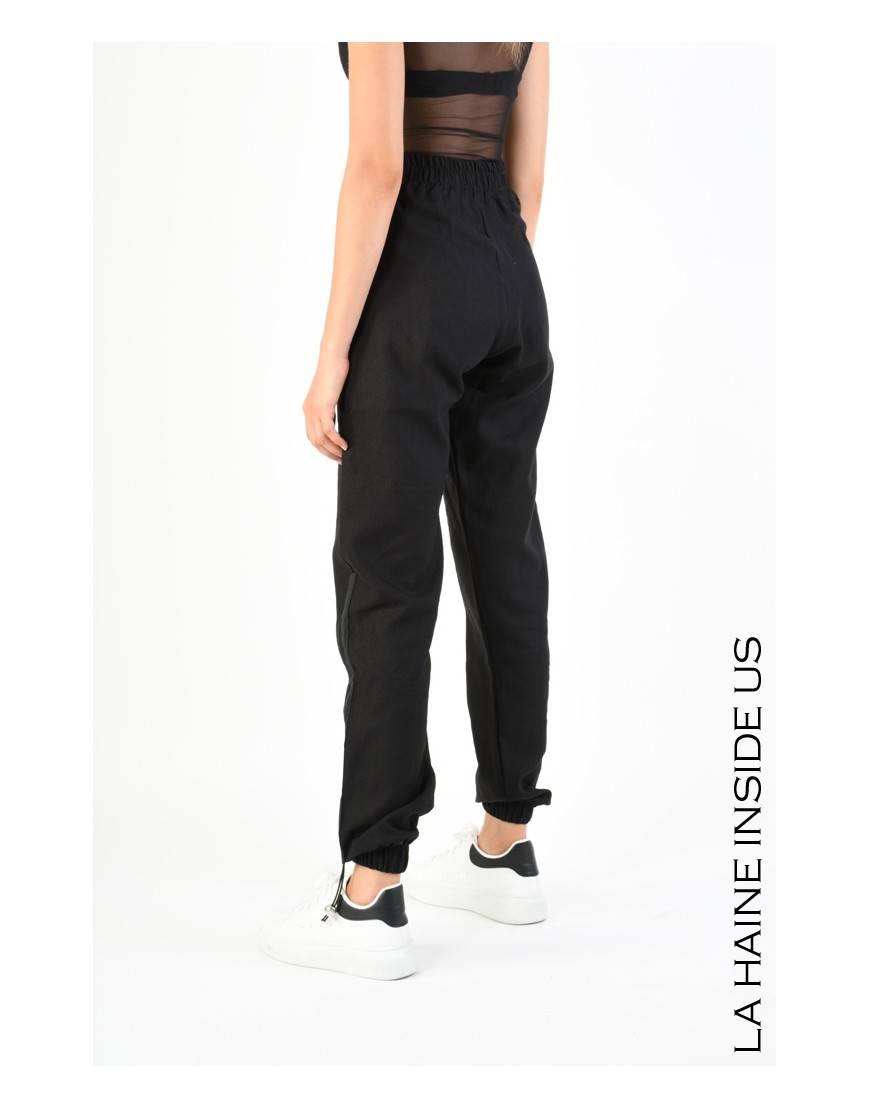 La haine inside us 4M LW755 PANTALONE Nero Black Friday