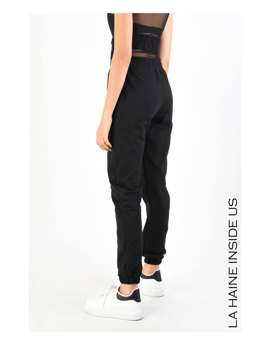 La haine inside us 4M LW756 PANTALONE Nero Cyber Monday