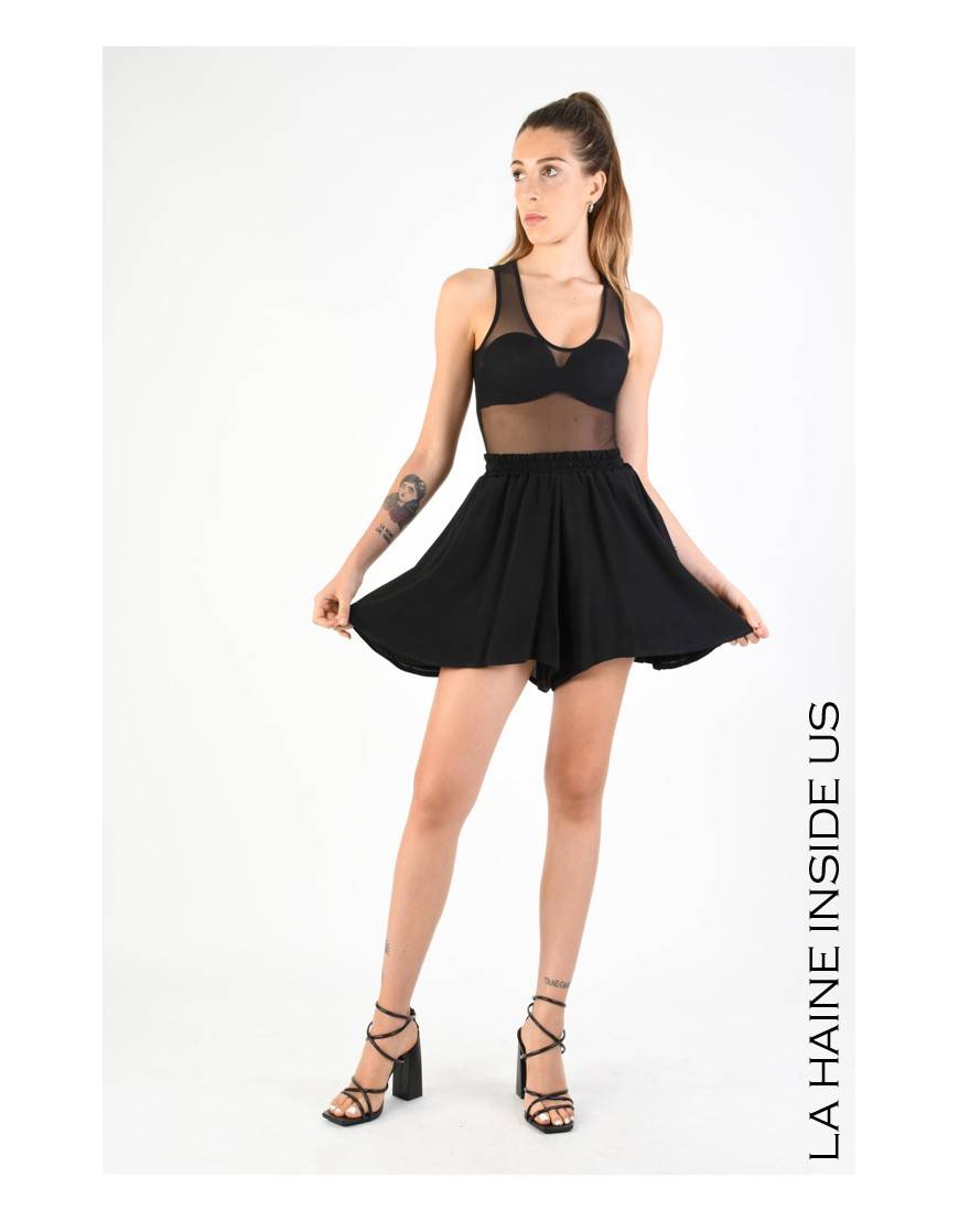 La haine inside us 4V LW753 SHORT Nero Vendita calda