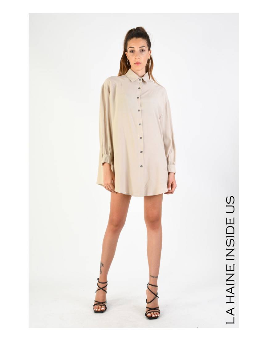 La haine inside us 4V LW754 CAMICIA Sabbia Online Outlet