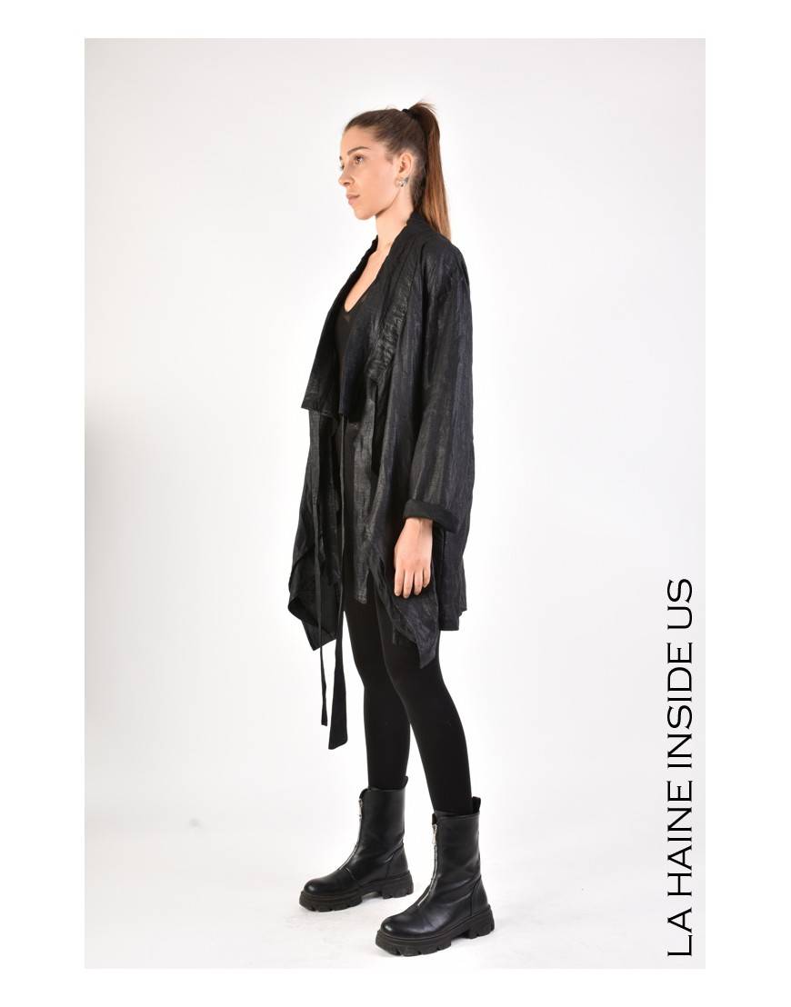La haine inside us 4R LW645 CARDIGAN Nero Grandi sconti