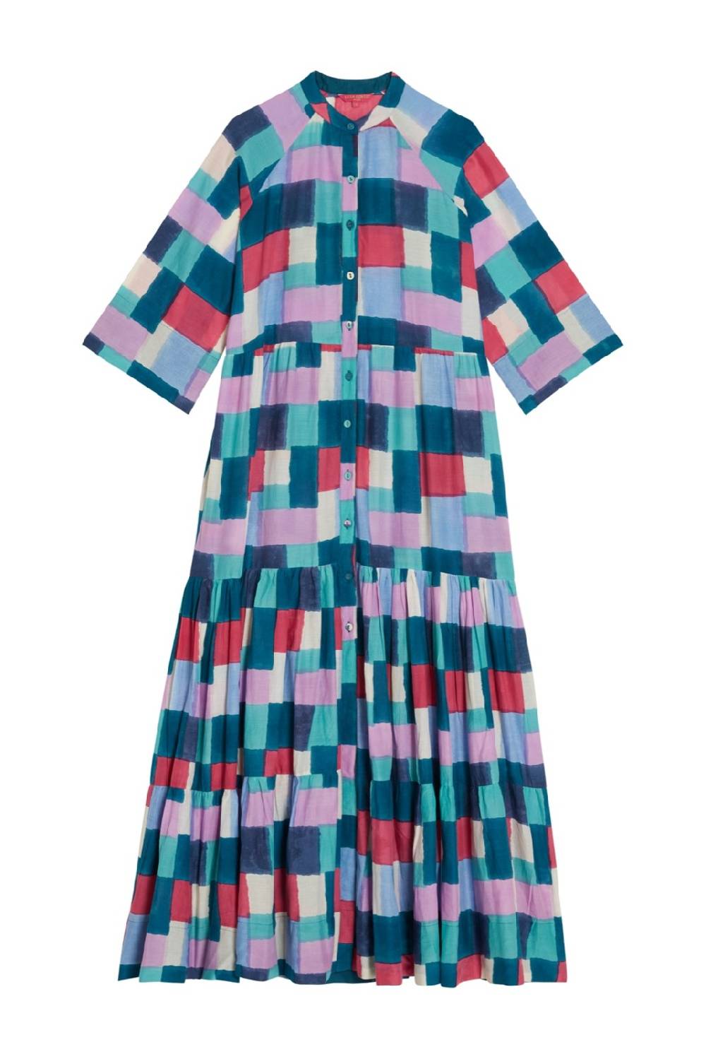 ﻿Lisa Corti abito rambagh geesband peacock Saldi Di Fabbrica