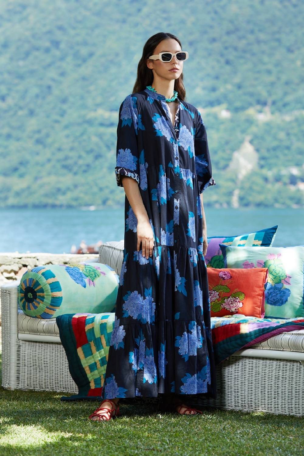 Lisa Corti abito rambagh abhanery peony payne I Più Venduti