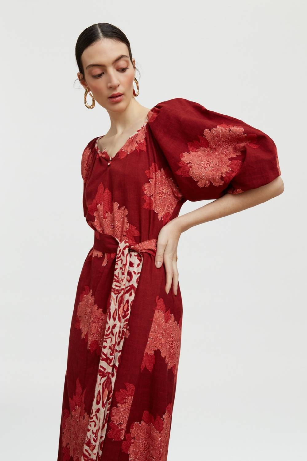 Lisa Corti abito mandili abhanery peony rany Italy