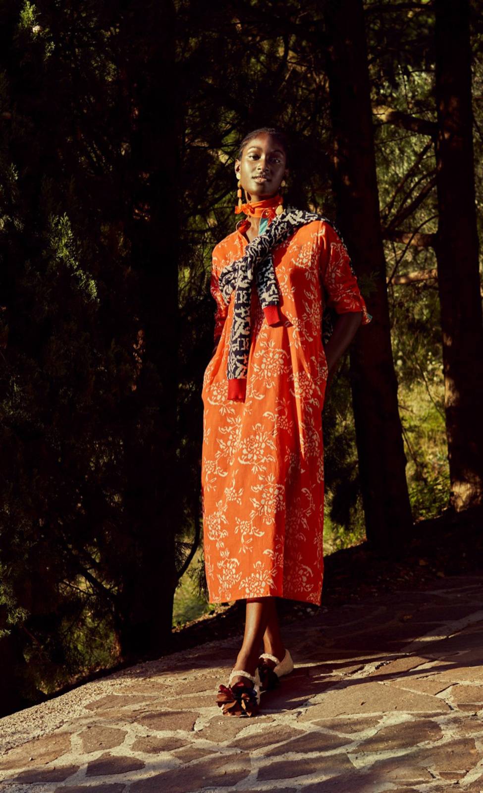 Lisa Corti kurta lunga kandem design coral Fino Al -60%