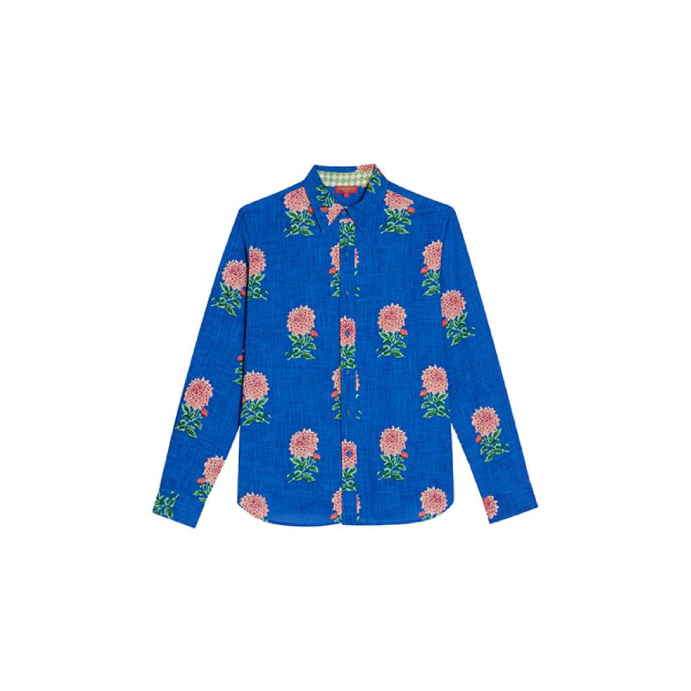 Lisa Corti camicia acapulco mamagoto royal blue Hotsell