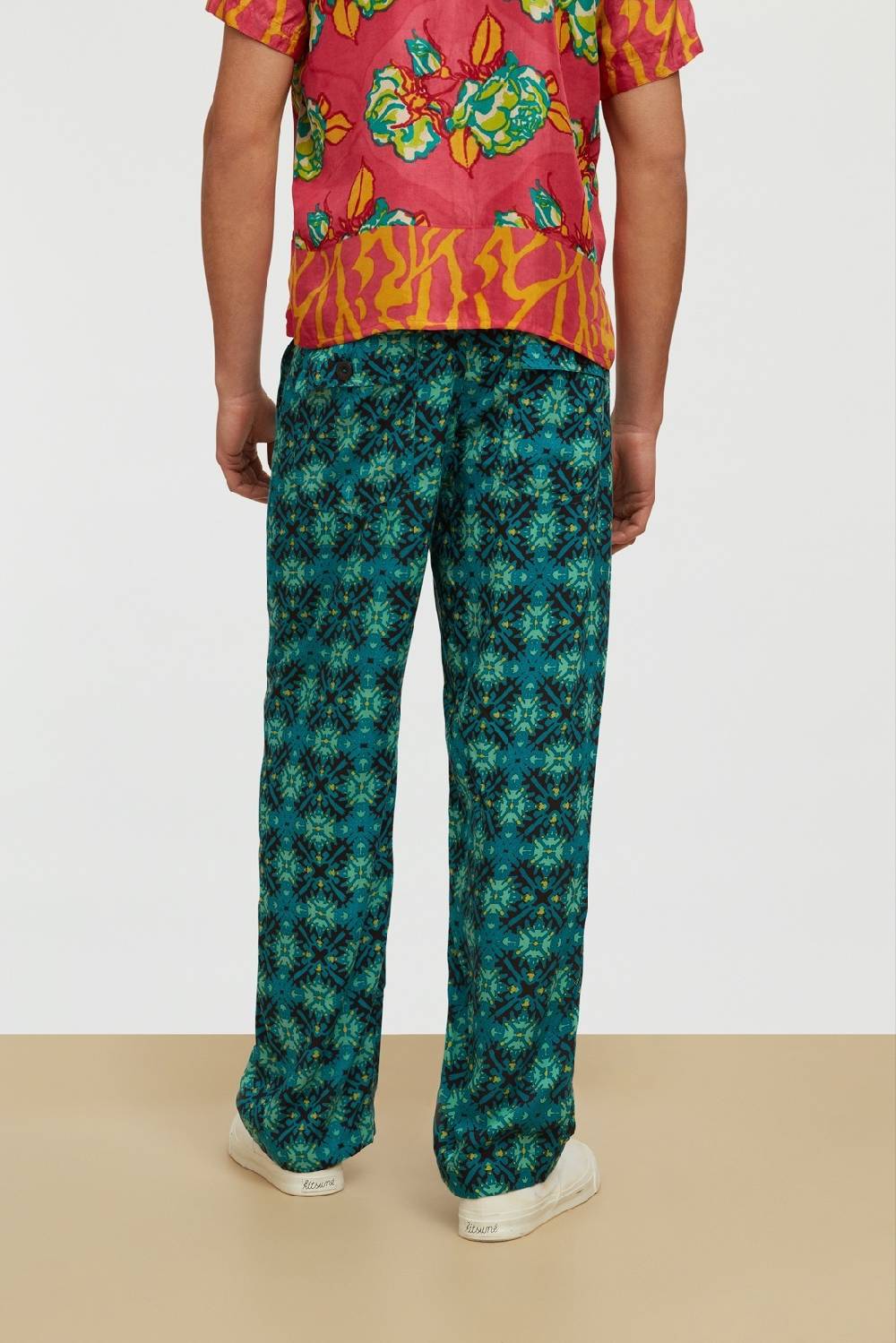 Lisa Corti pantalone dinghi marocco design black Saldi Di Fabbrica