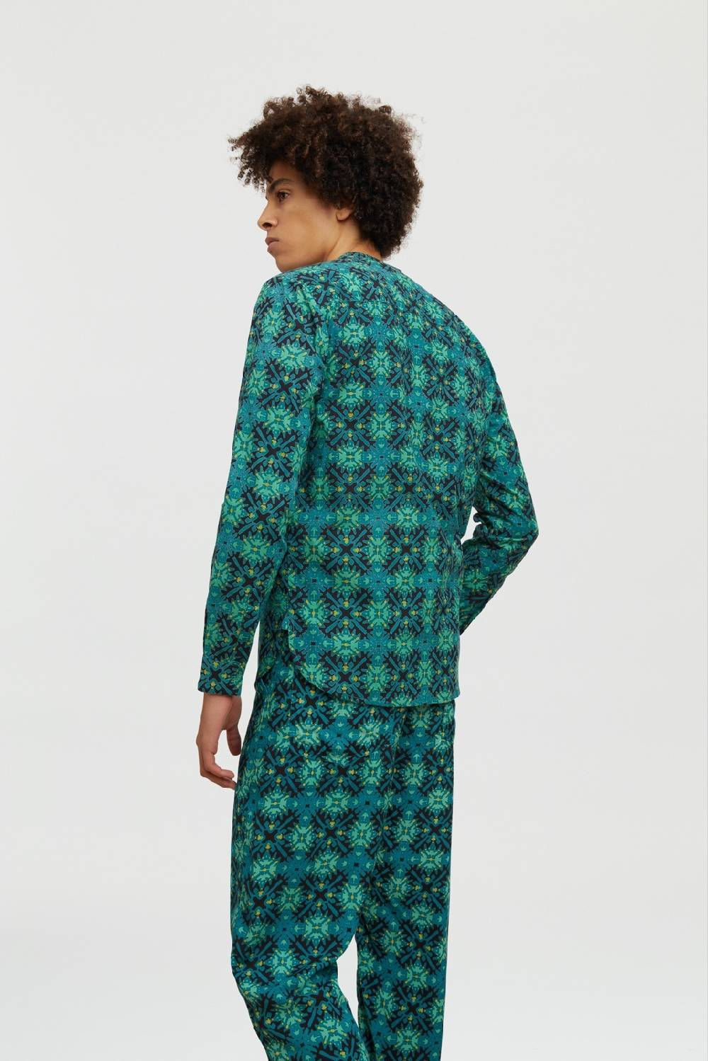 Lisa Corti camicia santorini morocco design black Negozio