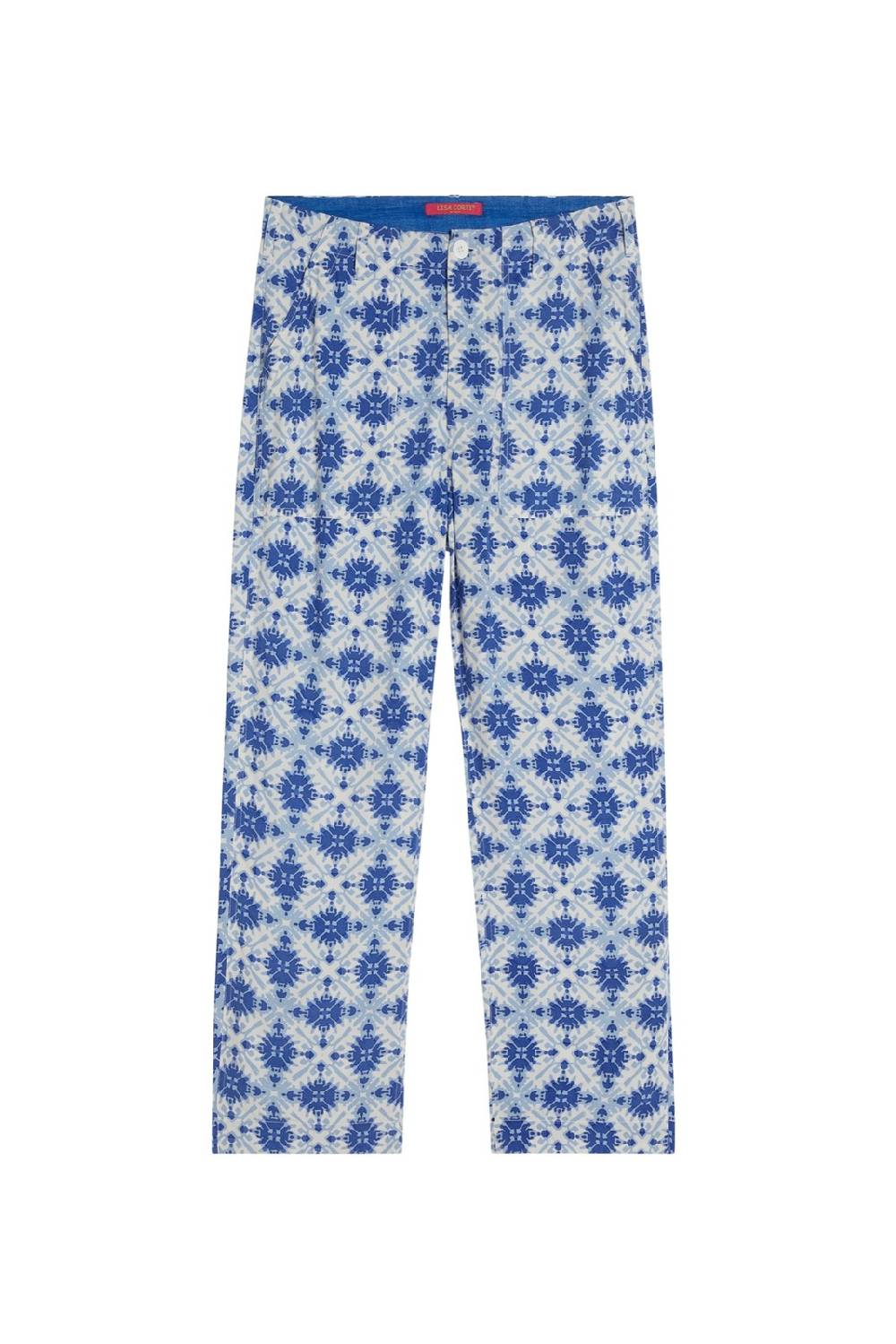 Lisa Corti pantalone dinghi marocco design blue Moda