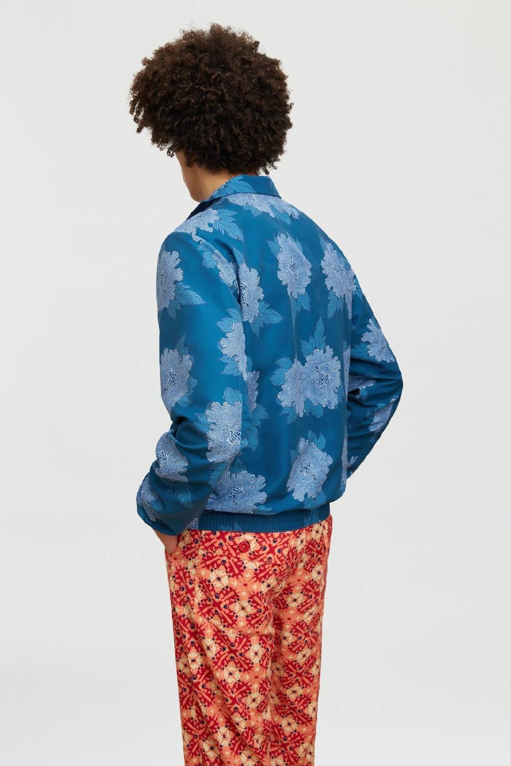 Lisa Corti giacca meltemi abhanery peony blue Italy