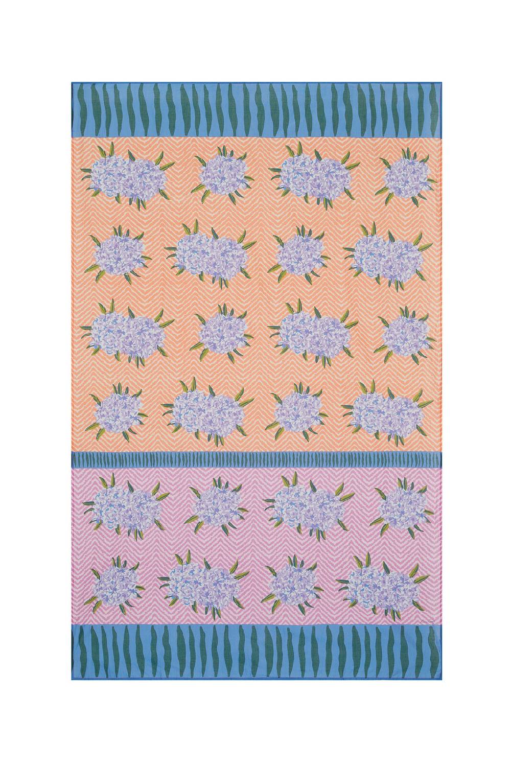 Lisa Corti pareo oleander lilac peach Negozio