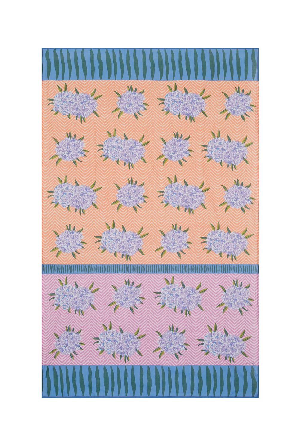 Lisa Corti pareo oleander lilac peach Negozio