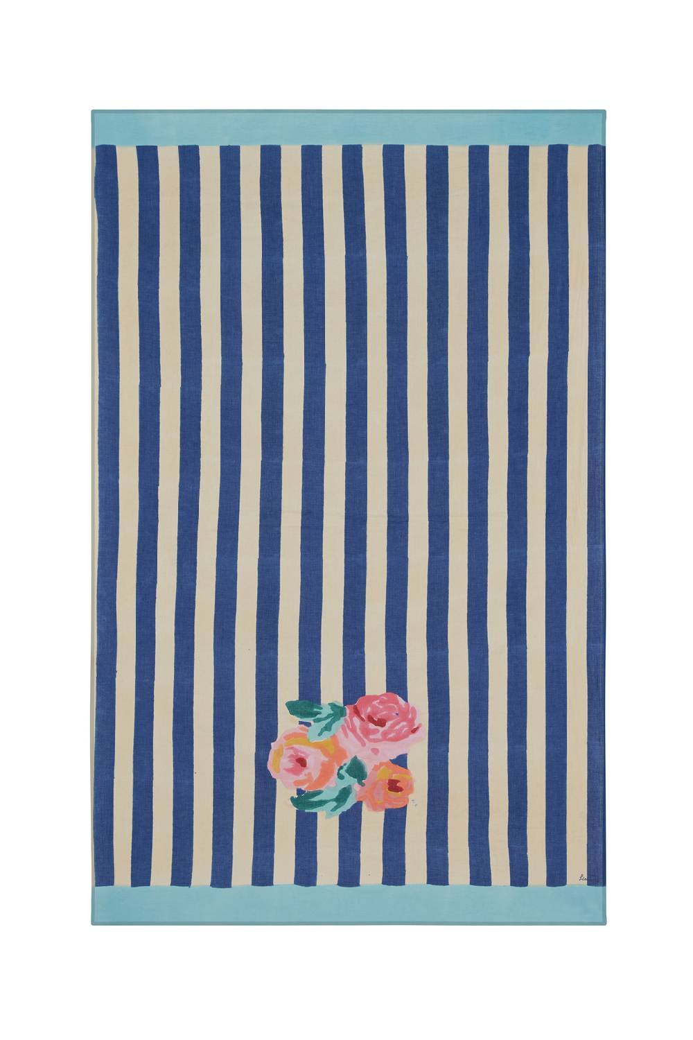 Lisa Corti pareo nizam stripes blue natural Nuova