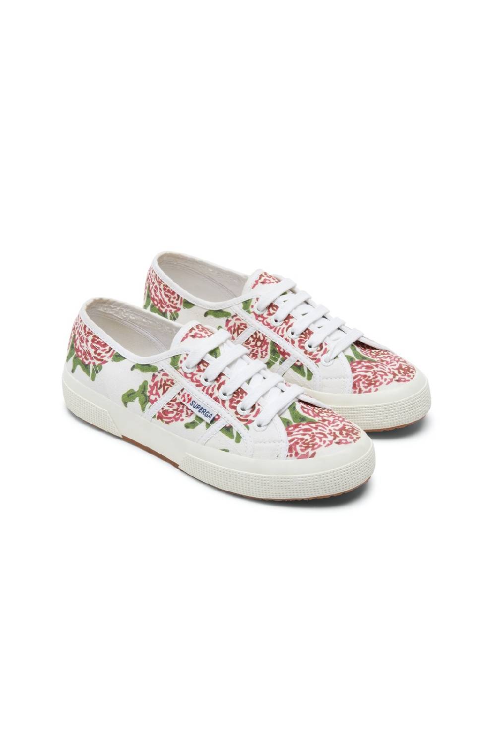 Lisa Corti superga leopard flower white Italia