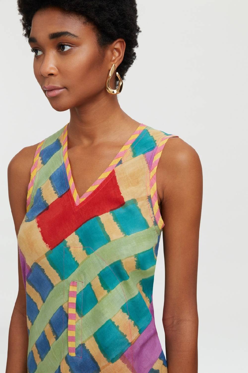 Lisa Corti top banyan ankara acqua Qualità