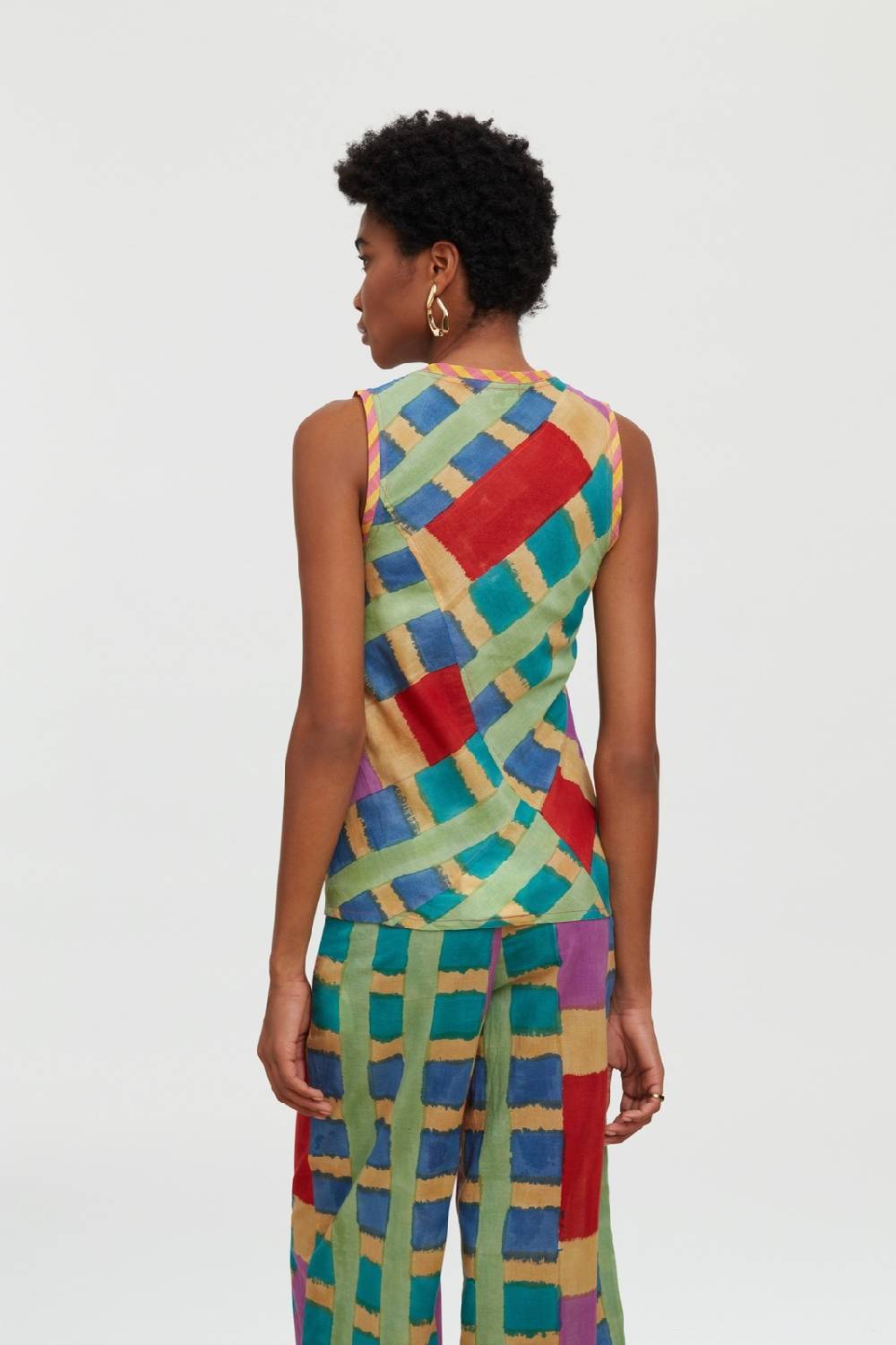 Lisa Corti top banyan ankara acqua Qualità