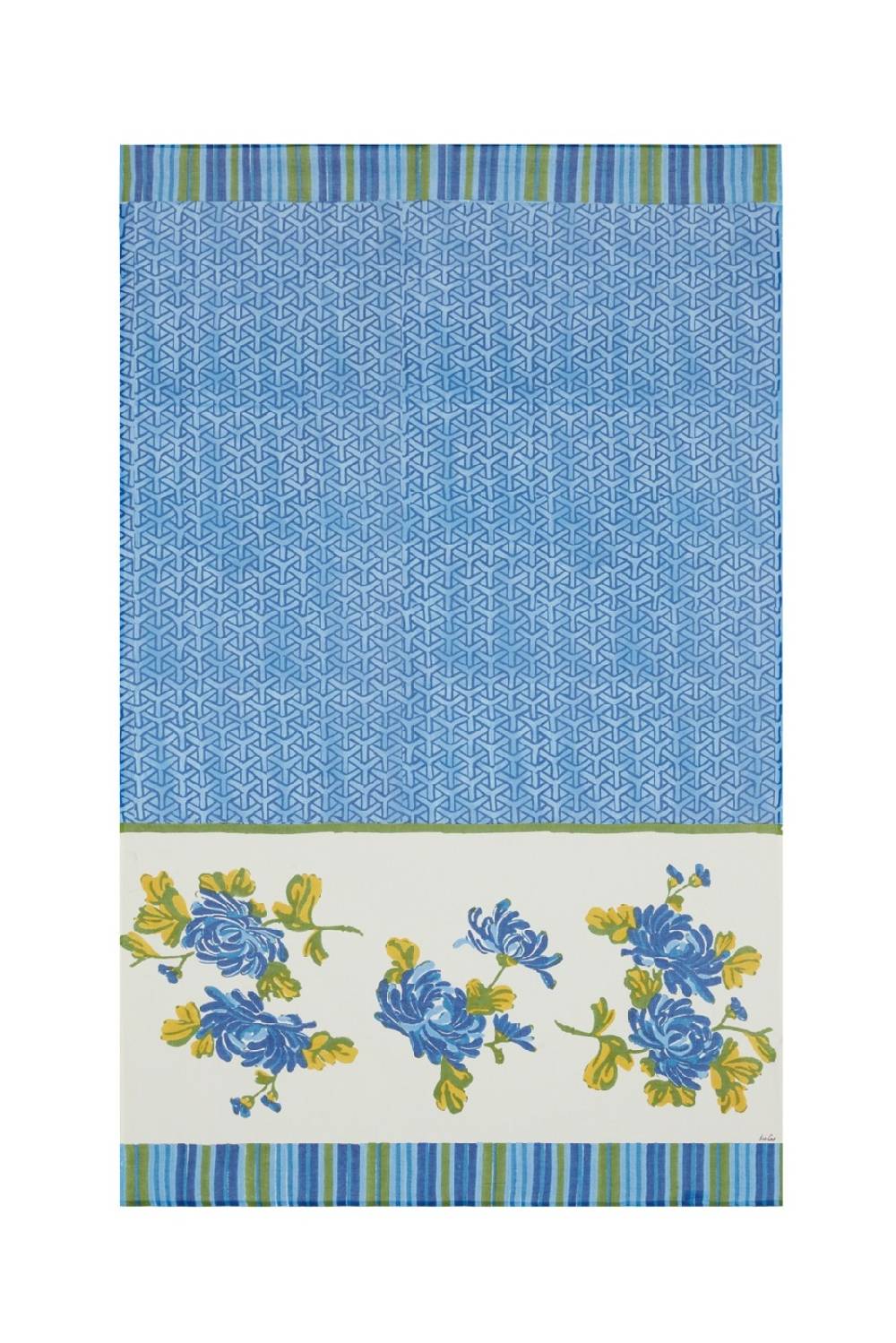 Lisa Corti pareo vienna blue cream Qualità Garantita