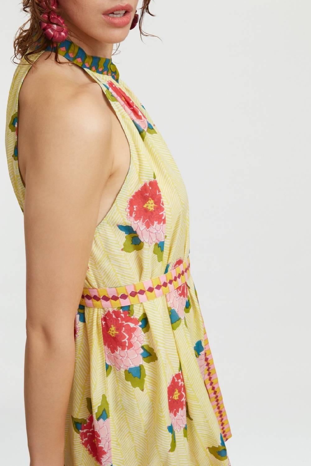 Lisa Corti abito ravi barwara light yellow Shopping Online