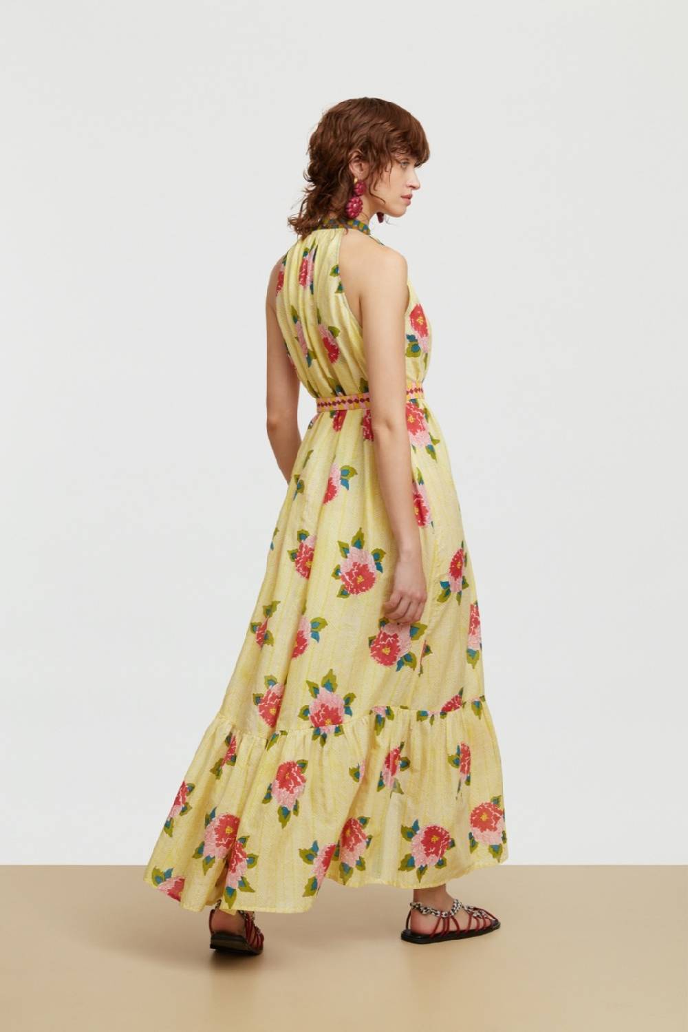 Lisa Corti abito ravi barwara light yellow Shopping Online
