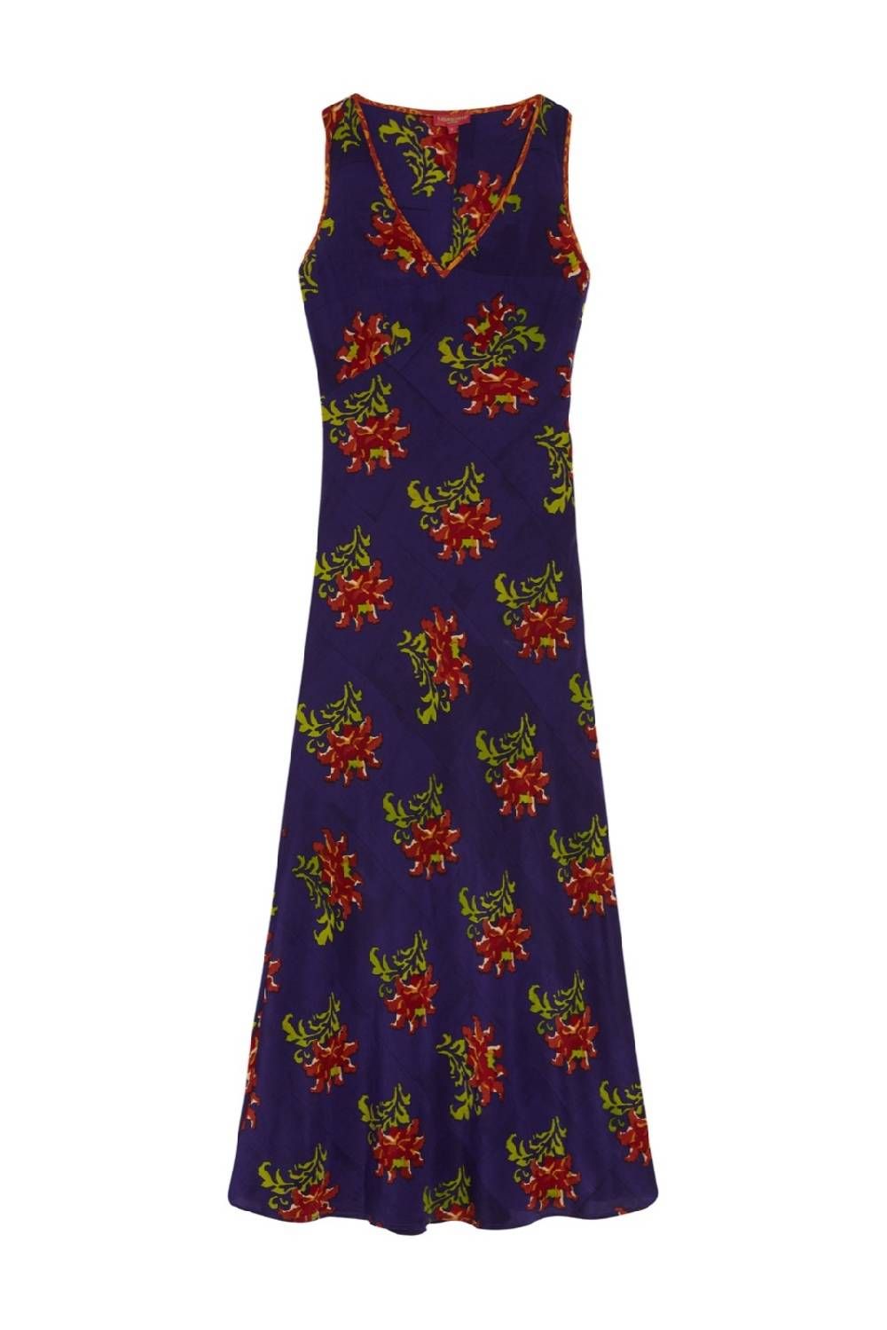 Lisa Corti abito sofia tangeri flower purple Online