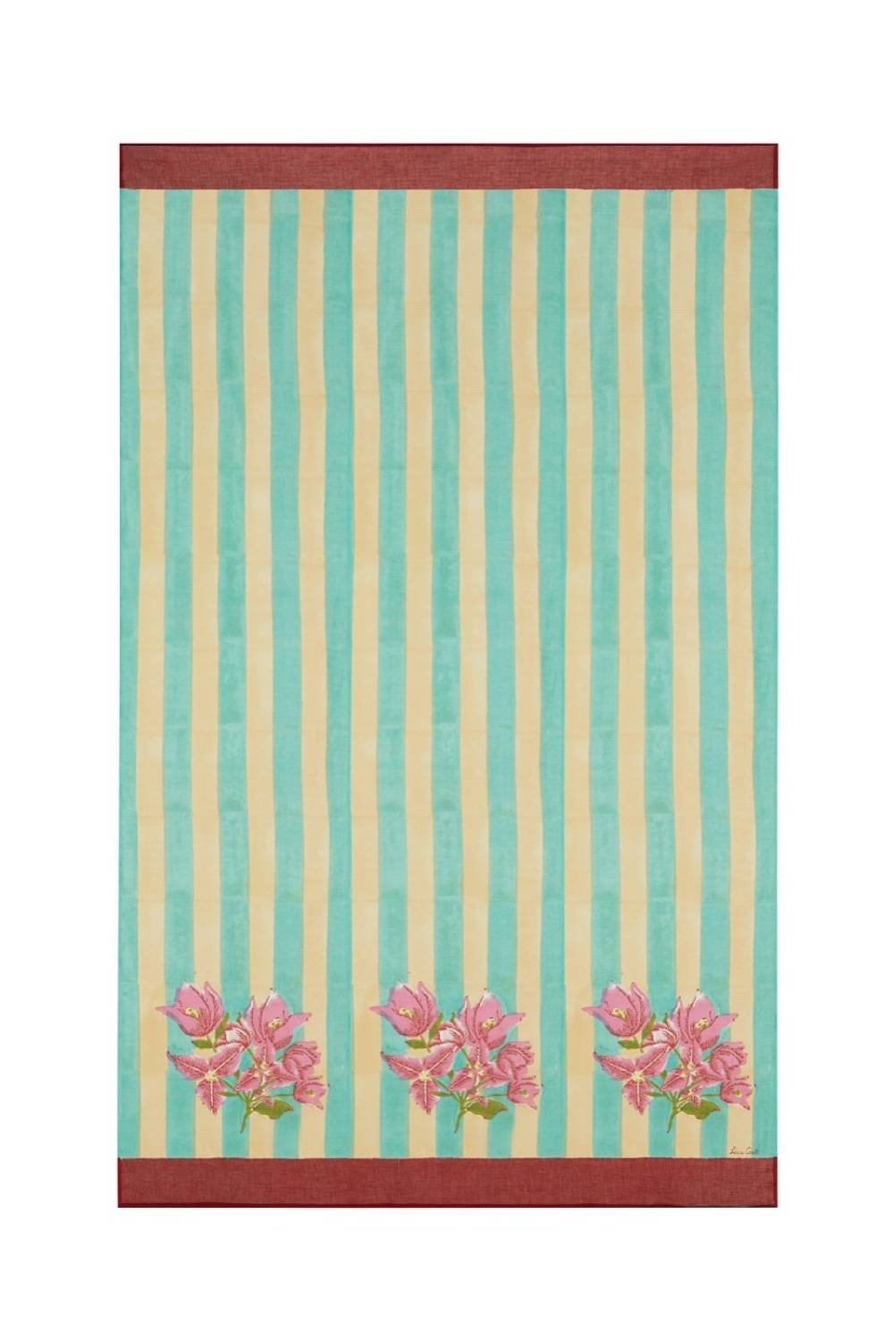 Lisa Corti pareo issimo x lisa corti bouganville stripes white veronese Fino Al -60%