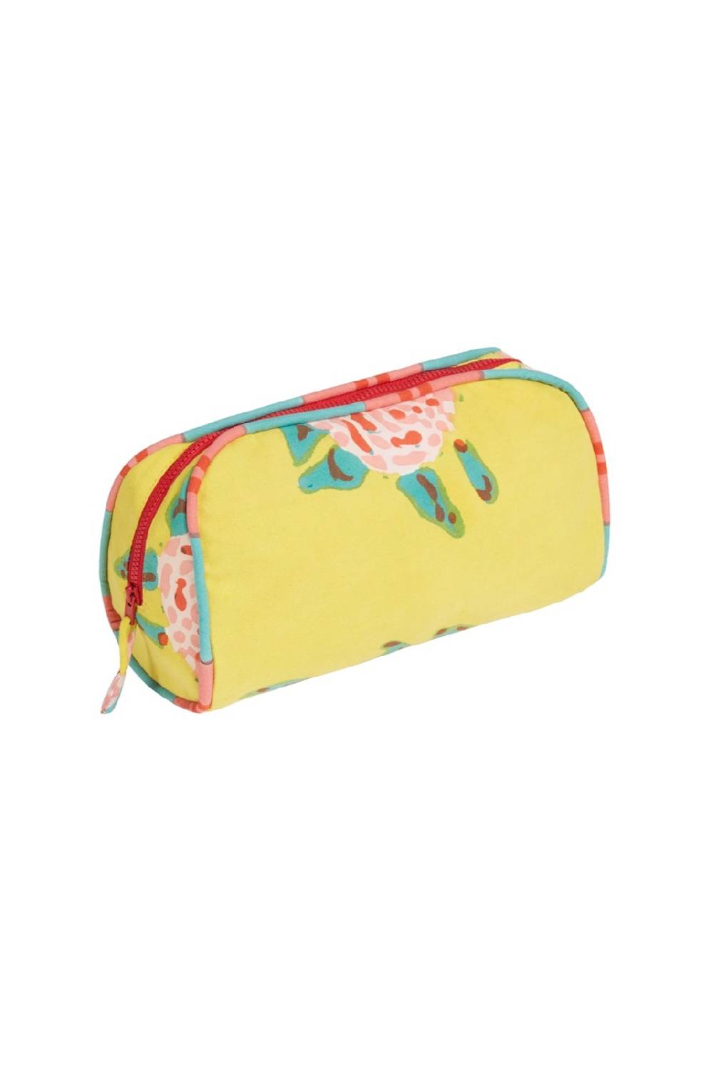 Lisa Corti goretta pouch big leopard flower yellow Economico
