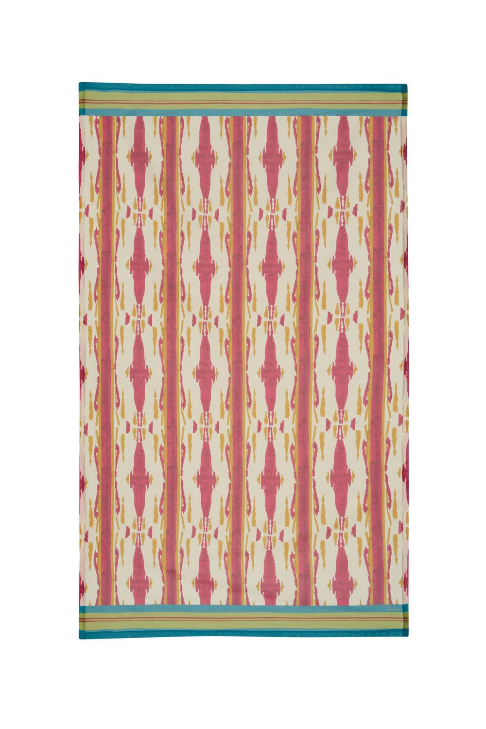 Lisa Corti pareo arabesque flame aubergine gold In Vendita