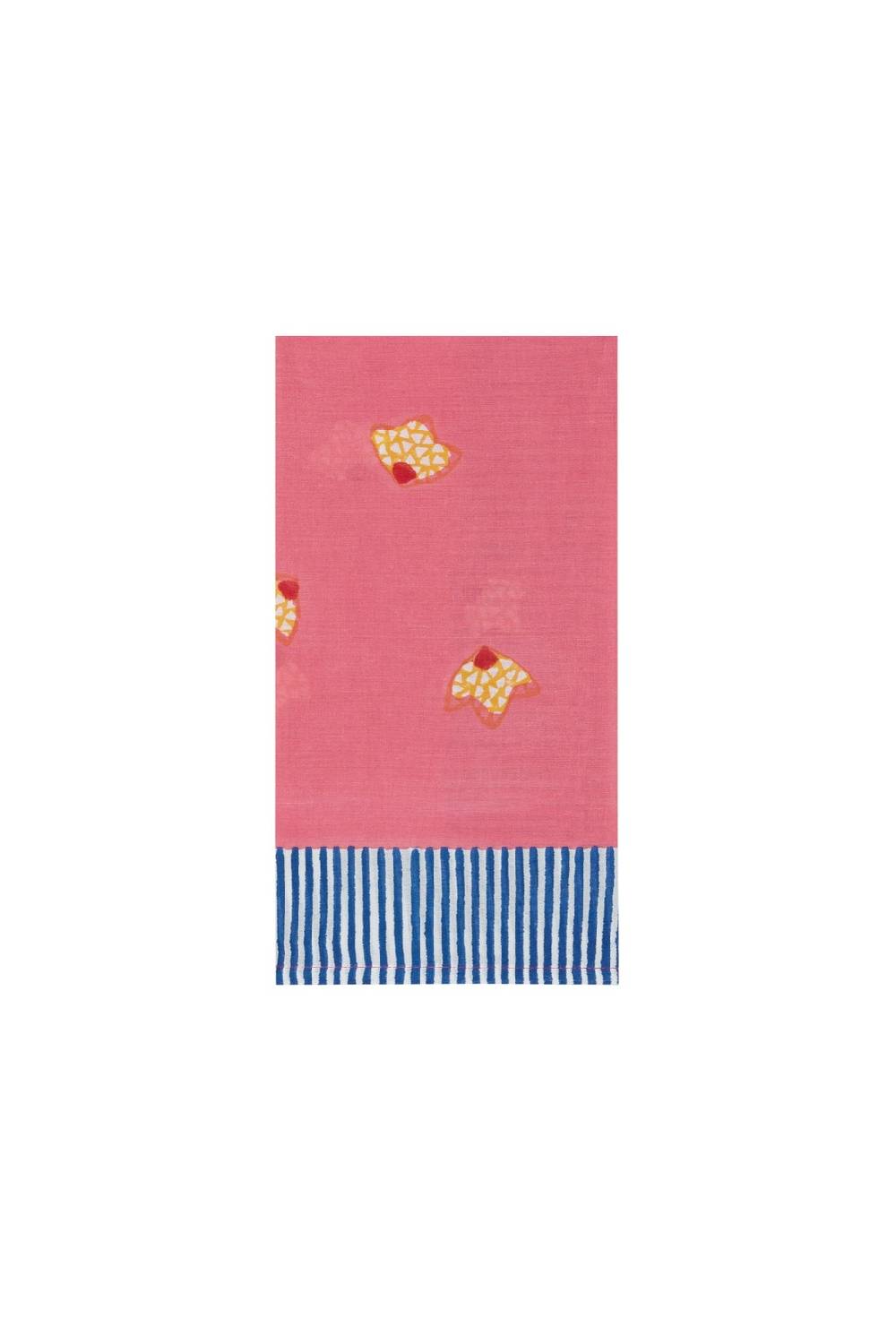 Lisa Corti tovagliolo cotone 50x50cm indonesian rose Promozione Limitata