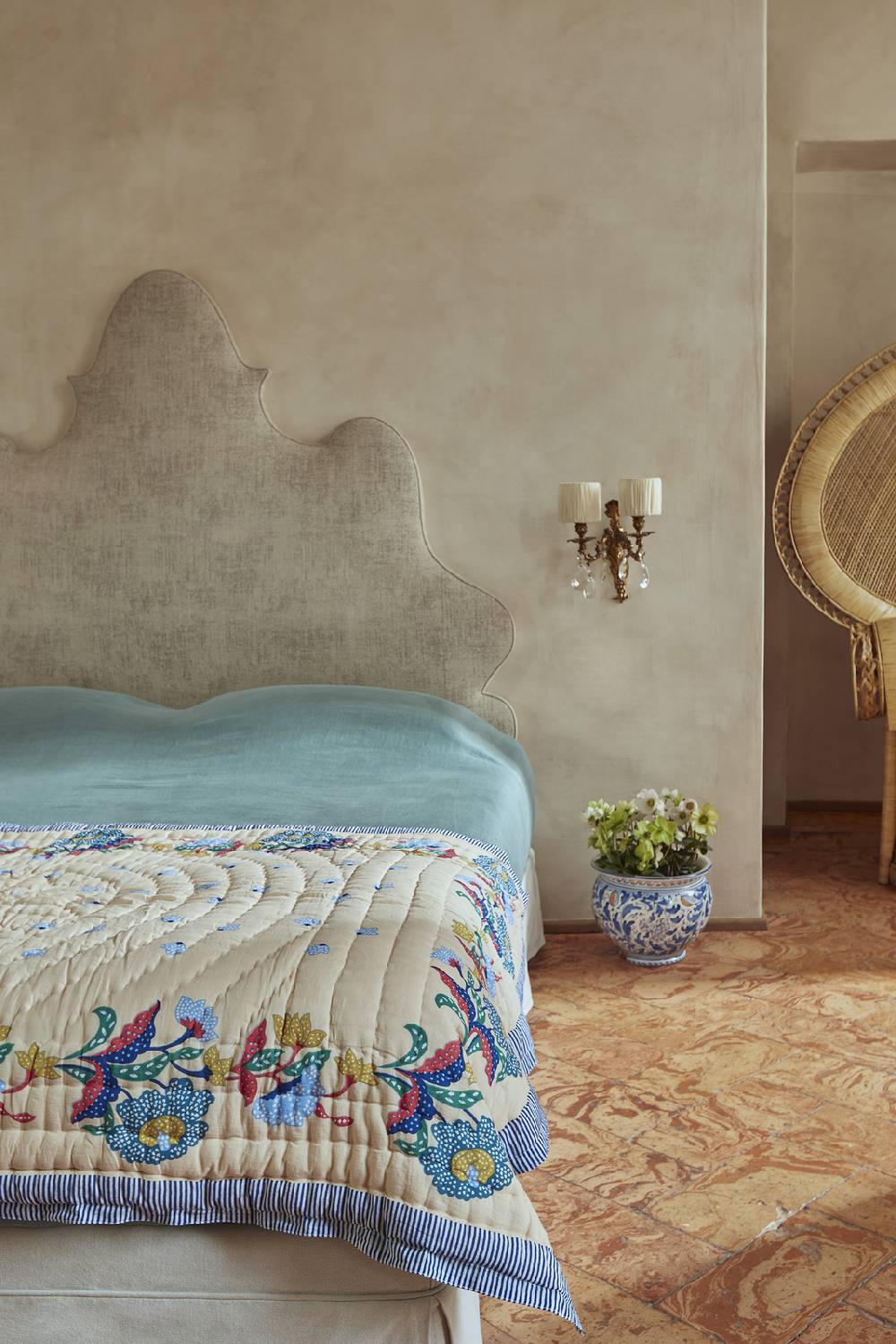 Lisa Corti trapunta reversibile 110x180cm cutter brooks x lisa corti indonesian natural cold Qualità