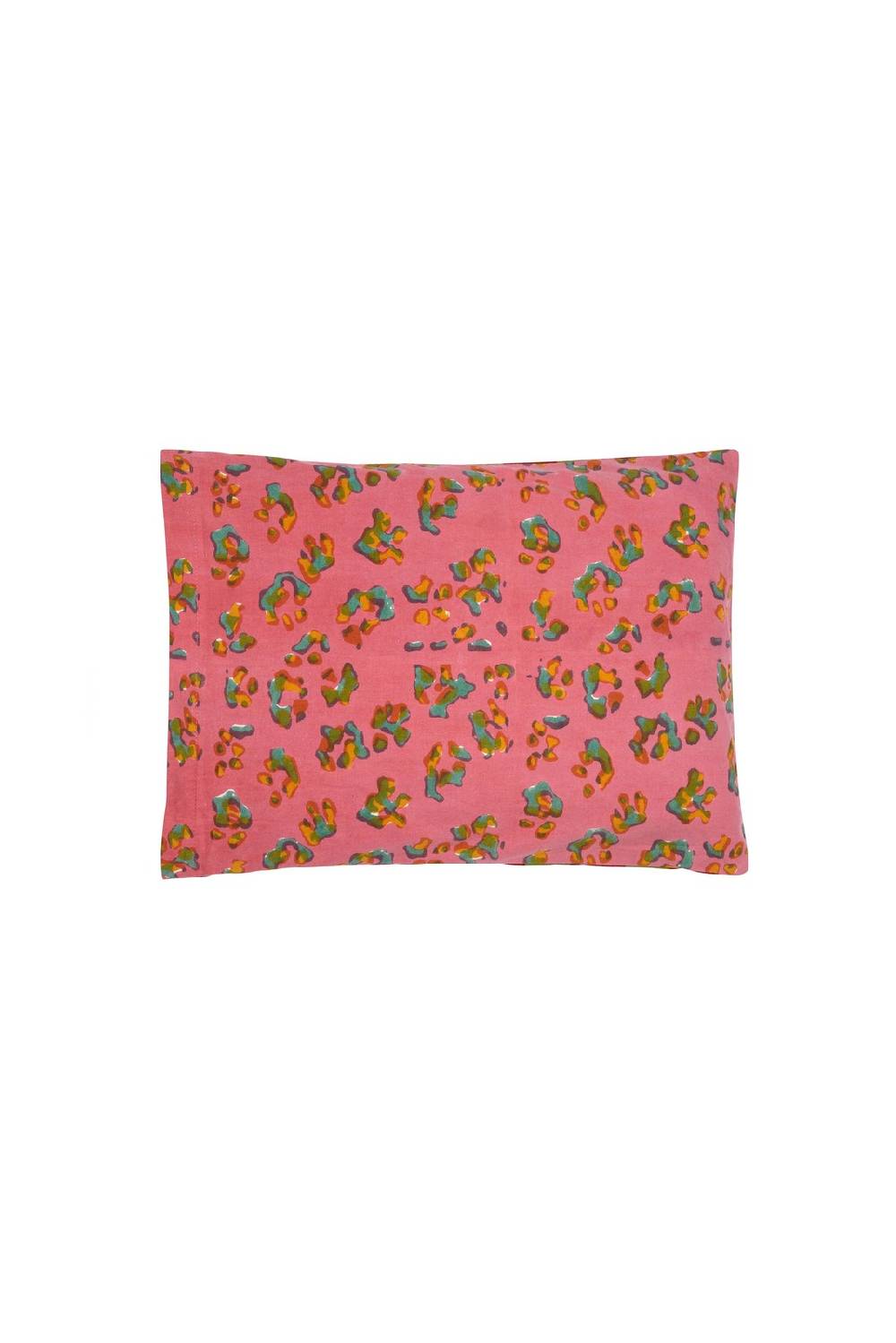 Lisa Corti cuscino cotone 30x40cm leopard stripes sky Sconto