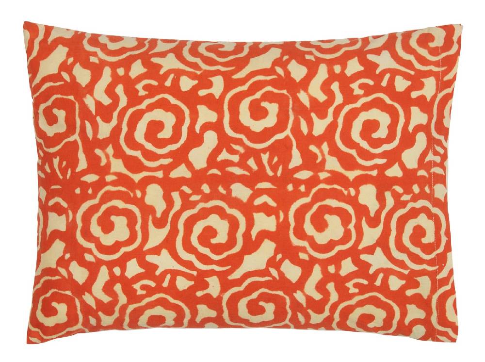 Lisa Corti cuscino cotone 30x40cm varanasi stripes pervinch Vendita Economica