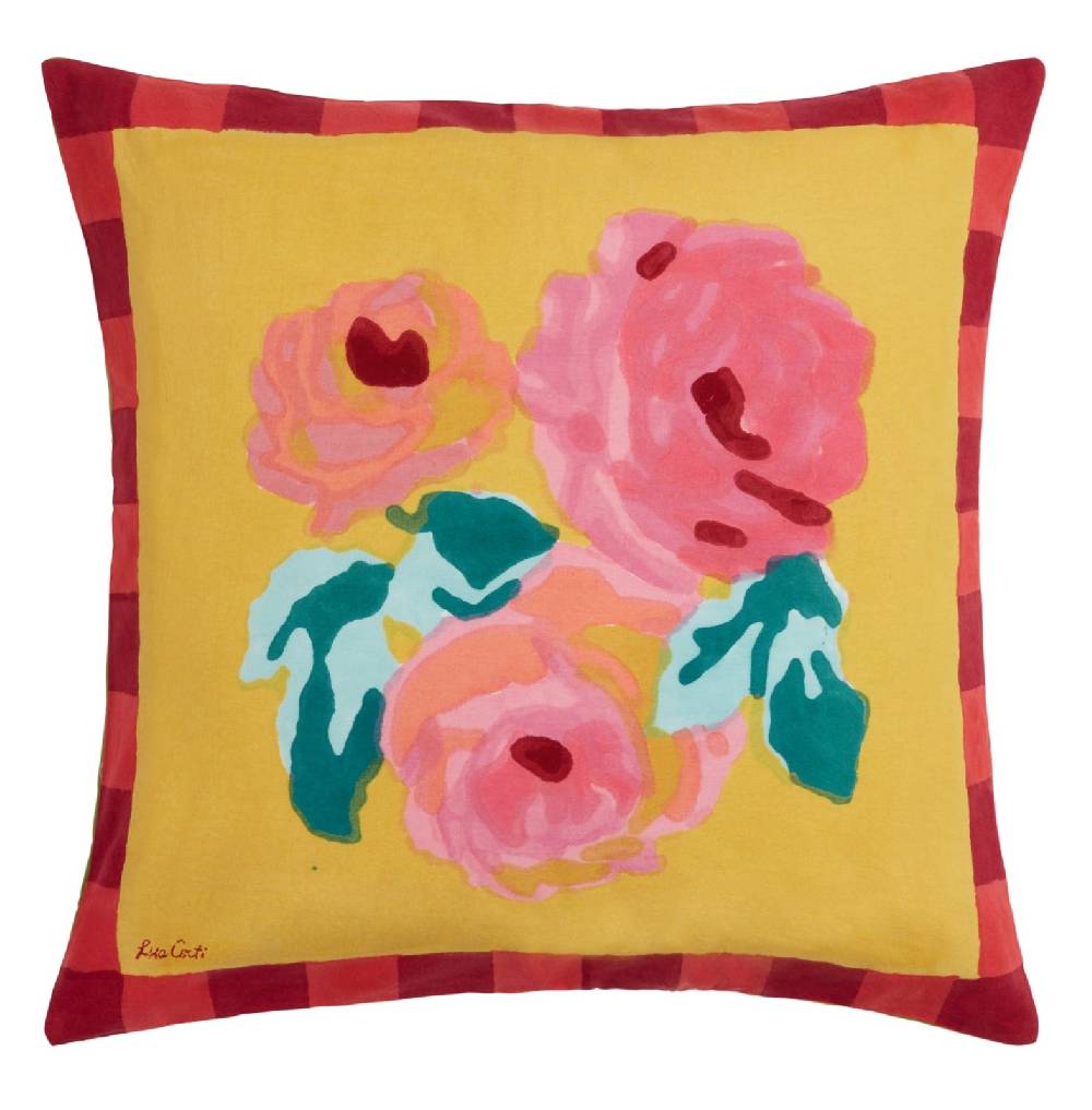 Lisa Corti federa cotone 45x45cm nizam sulphur