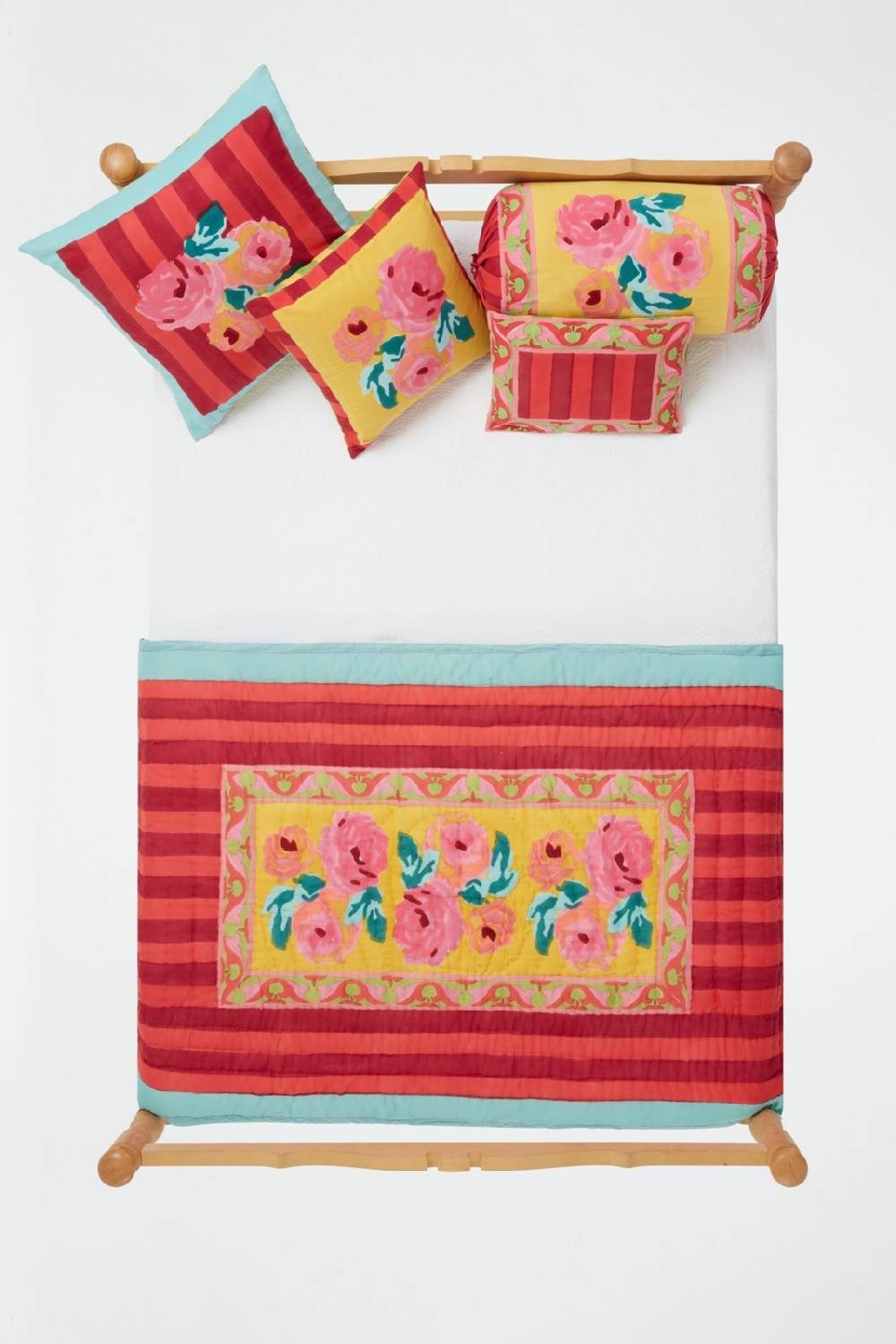Lisa Corti federa cotone 45x45cm nizam sulphur In Linea
