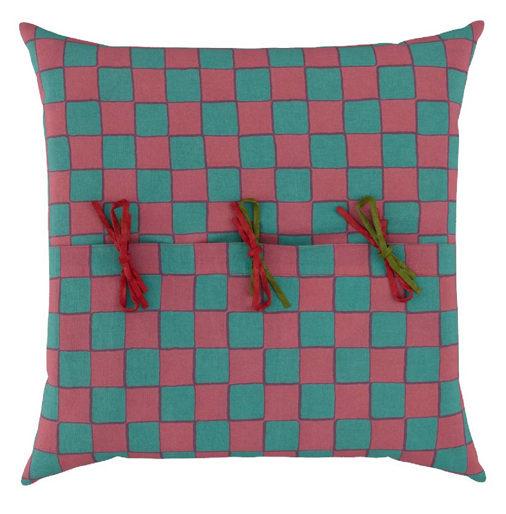 Lisa Corti federa cotone 45x45cm kandem queen peach Promozione
