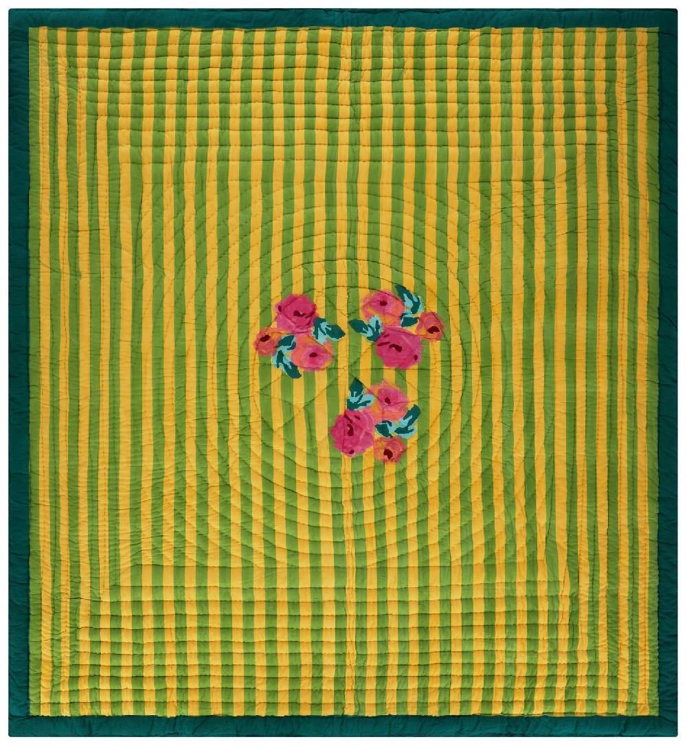 Lisa Corti trapunta reversibile 250x270cm nizam sulphur Shopping Online