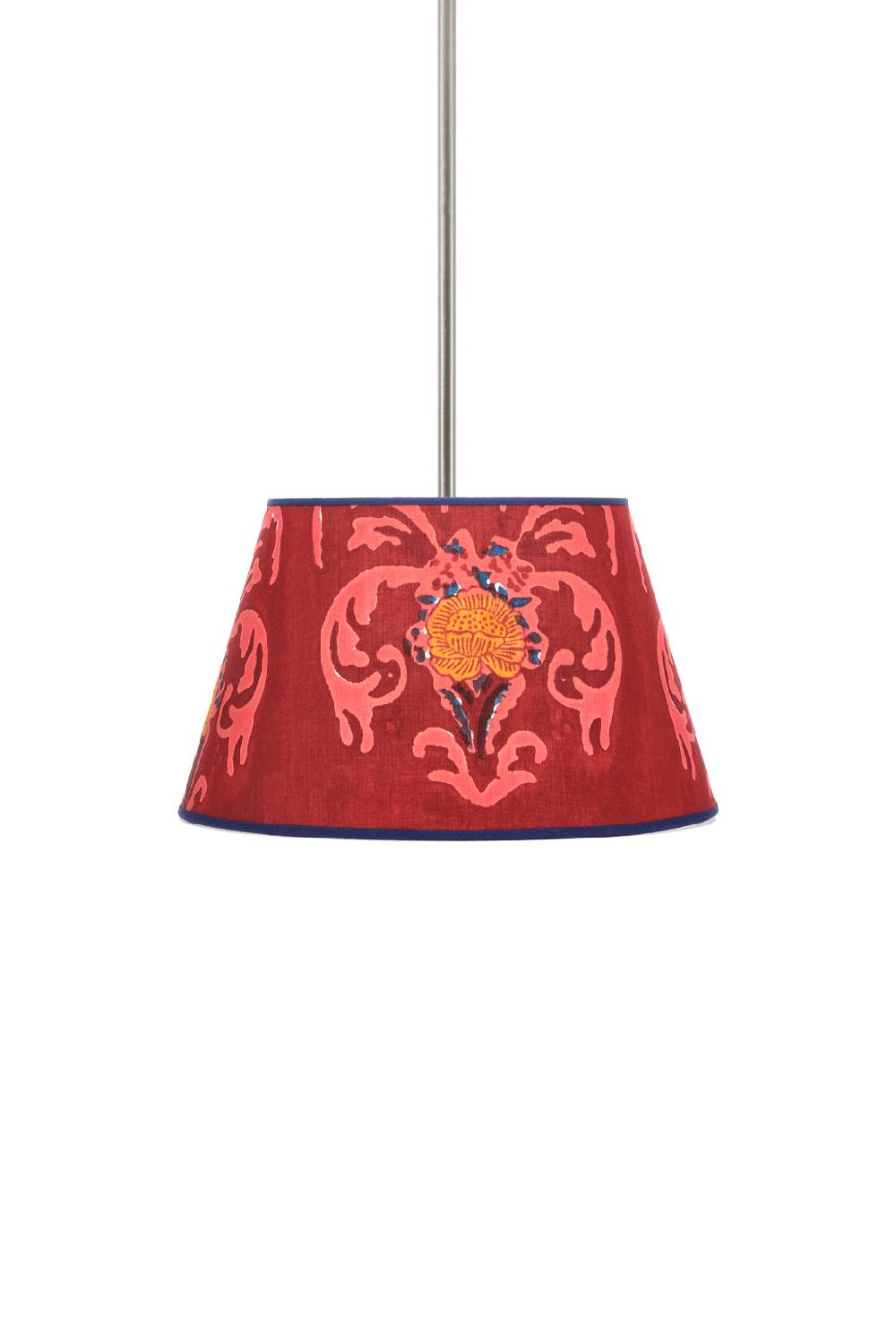Lisa Corti paralume diam 30 brocade red Shopping Online