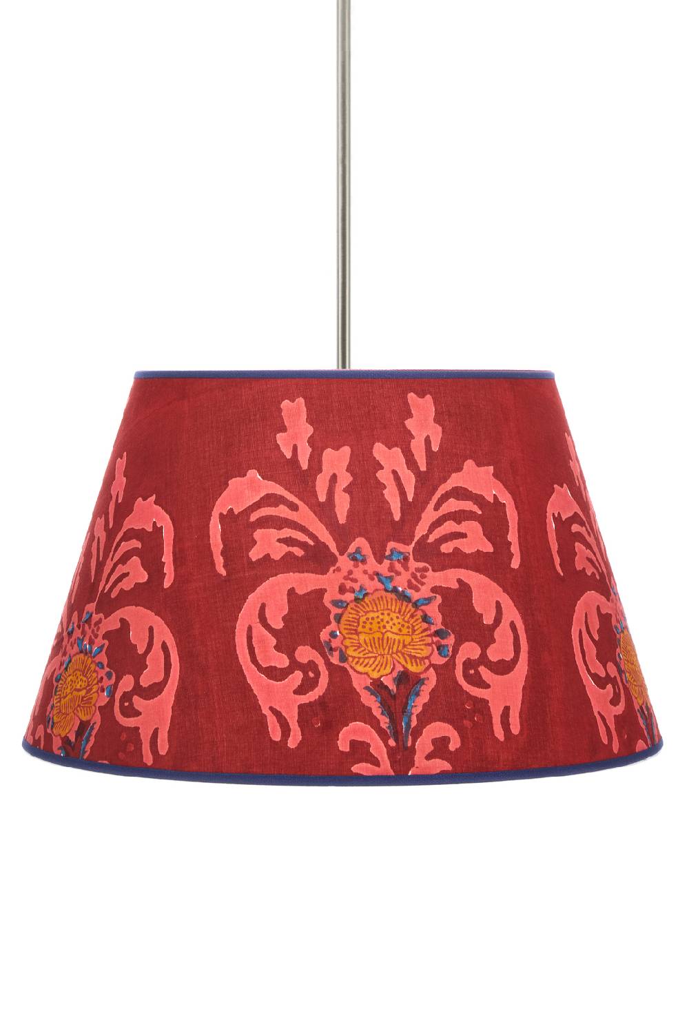 Lisa Corti paralume diam 40 brocade red Convenienza