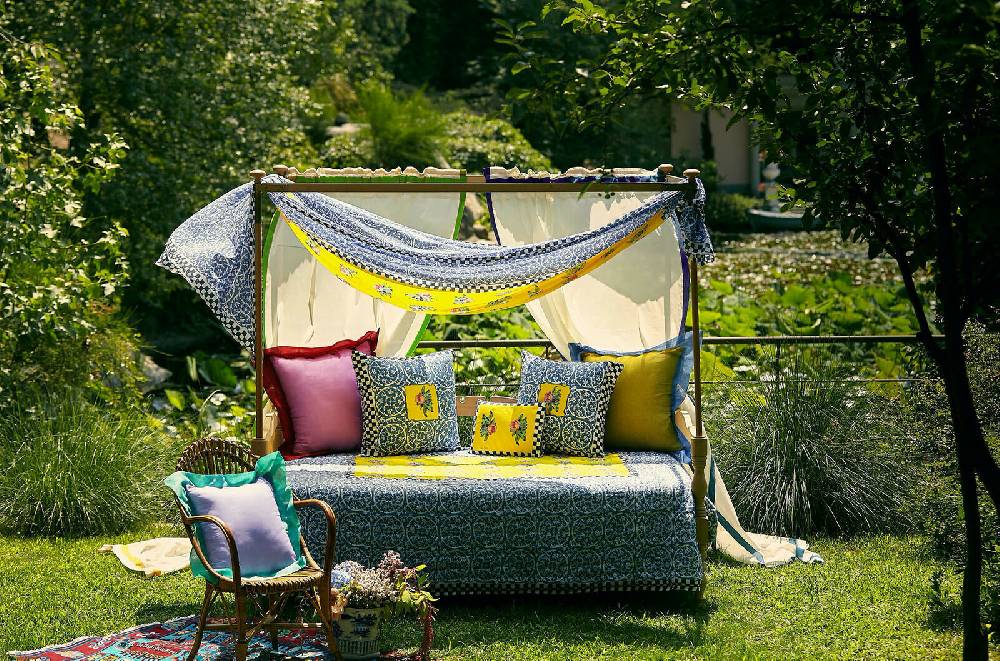 Lisa Corti tenda cotone 100x250cm bordo olive green Affare Del Giorno