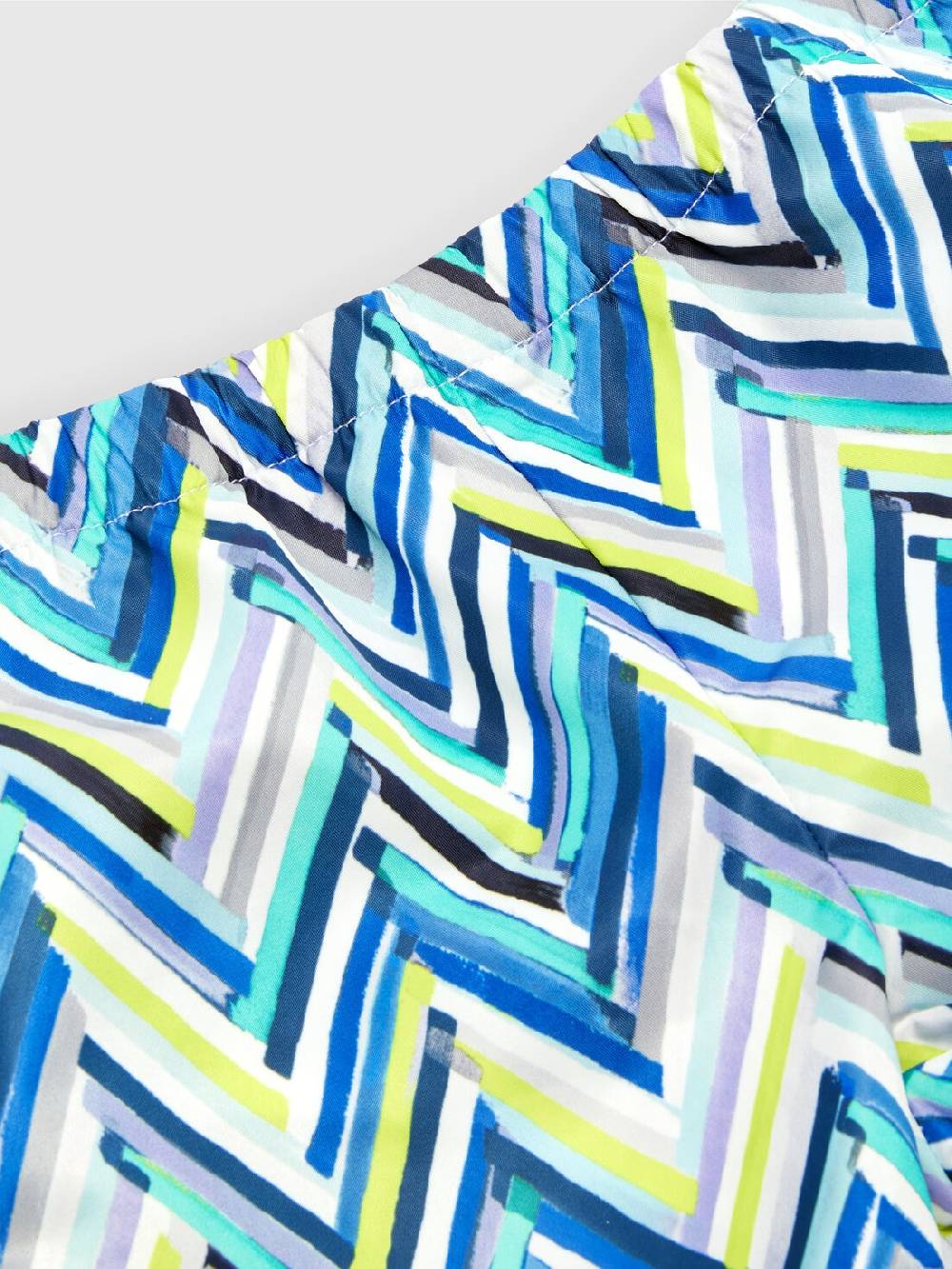 M Missoni Boxer mare con stampa zig zag e scritta logo Negozio